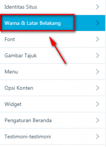 Cara merubah latar belakang pada wordpress