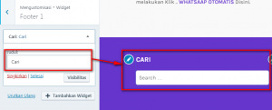 Merubah Footer 1