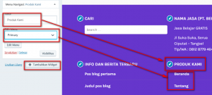 Merubah Footer 4