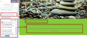 Setting Full Width Header