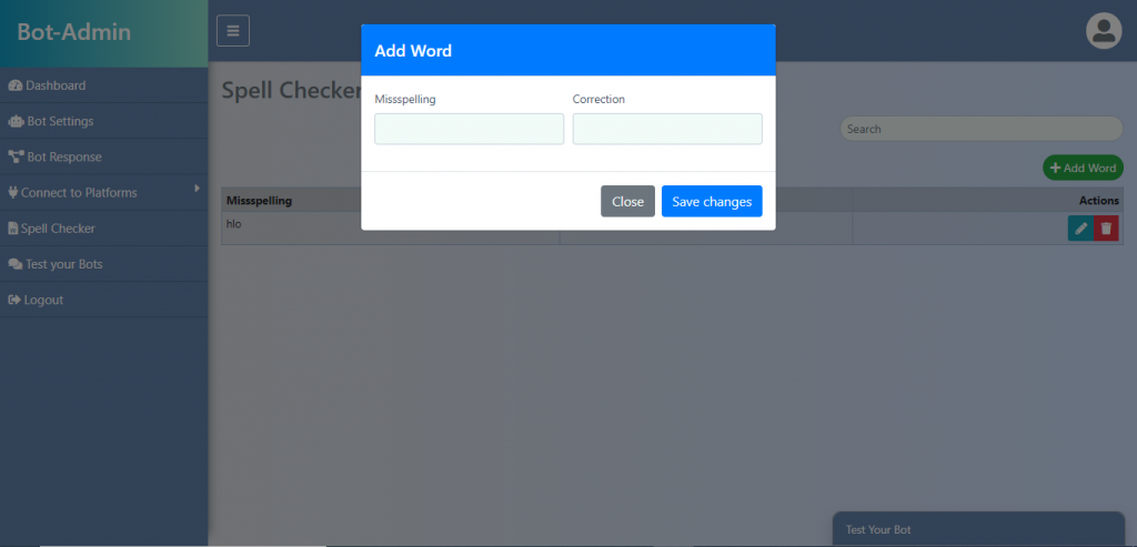 INPUT SPELL CHECKER